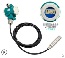 1pcs 4-20ma RS485 Stainless Steel Probe Split Liquid Level Transmitter For Water