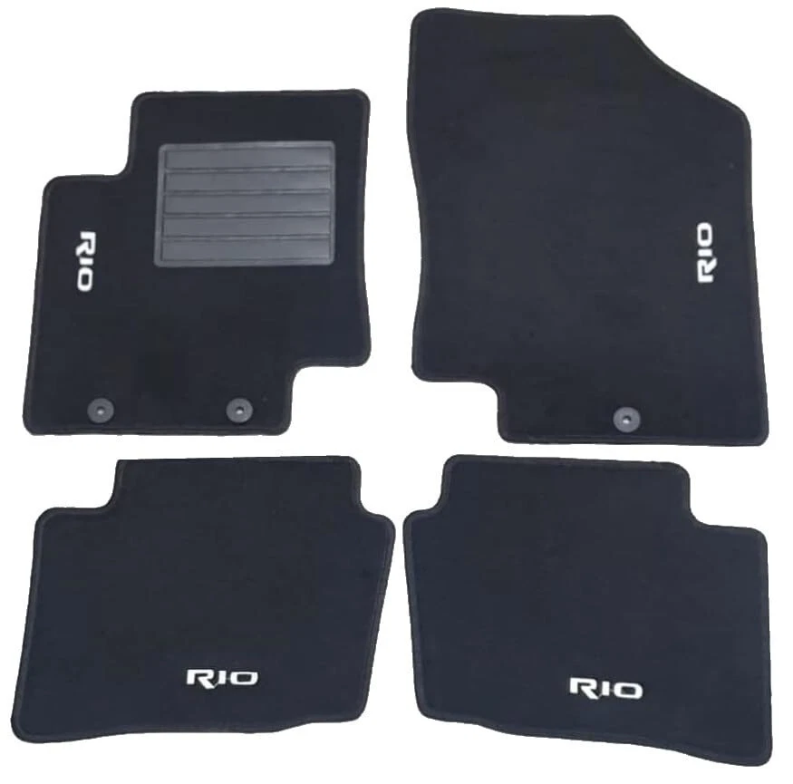 Tappetini in gomma per auto su misura XTR per Kia Rio IV 07