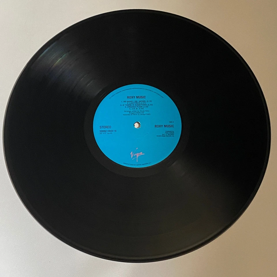 Roxy Music - Roxy Music 2008 180g From The Capitol Vaults NM/NM - Image 4 of 4