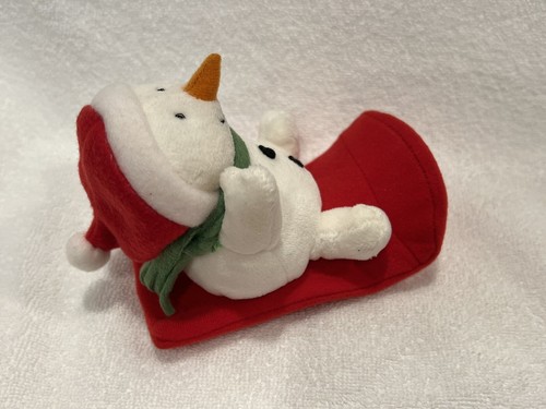 Hallmark 2007 SNOW WHAT FUN SLEDDER musical plush & Zip N Go Sledder 4pc Set NWT - Picture 11 of 18