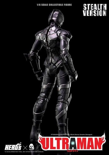 Traje Threezero 1/6th Ultraman versión sigilosa Figura de acción manga Shinjiro 3A - Imagen 4 de 12