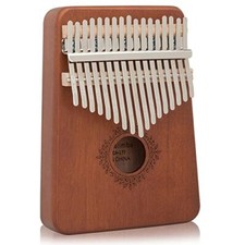 HL Audio Kalimba Thumb Piano 17 Keys, Portable Mbira Sanza Finger Piano
