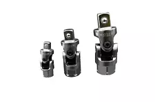 VIM Tool FFA100 - 3 Pc. Firm Flex Dual Drive U-Joint Adapter Set - Swivel Socket