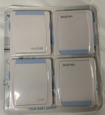 Sliding Glass Door Child Lock OKEFAN 4 Pack Safety Slide Window Locks Open Box