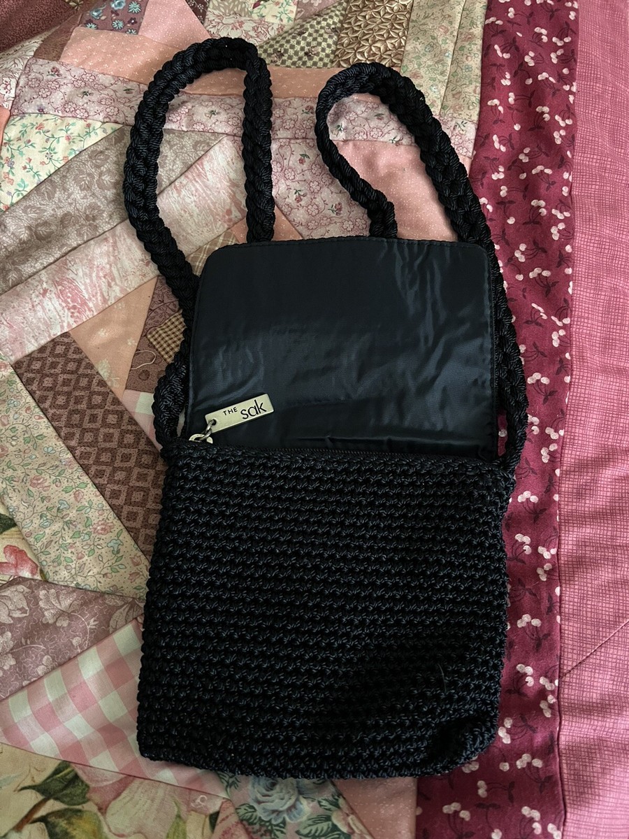 ショルダーバッグ・ポシェット CROCHET SHOULDER BAG Crochet] How to knit a slightly larger shoulder pouch with a