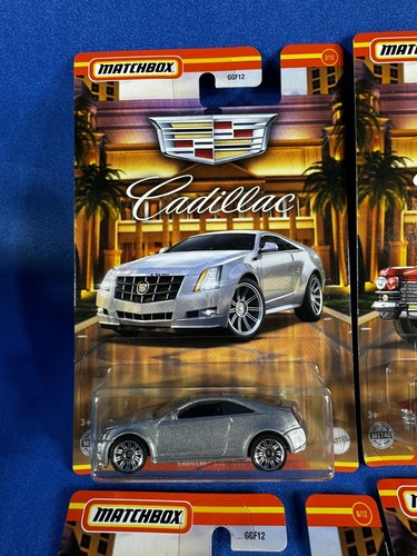 Matchbox 2020 Cadillac series set of 6 Walmart, Exclusive Classic Set - Picture 2 of 16