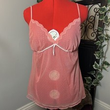 Vera Wang Coquette Babydoll Lingerie Slip Top