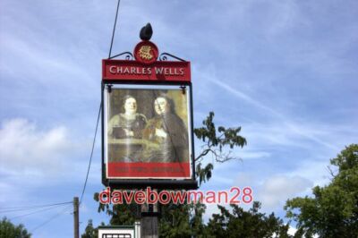 PHOTO  THE TWO BREWERS SIGN AT NORTHAW 2017