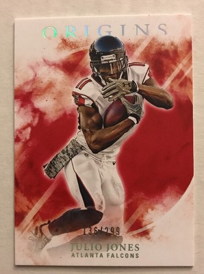 2017 Panini Origins Julio Jones SP #rd 136/299 Atlanta Falcons