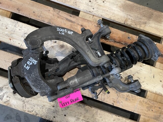 06 MASERATI QUATTROPORTE M139 OEM LEFT REAR SUSPENSION CONTROL ARM KNUCKLE 03-08