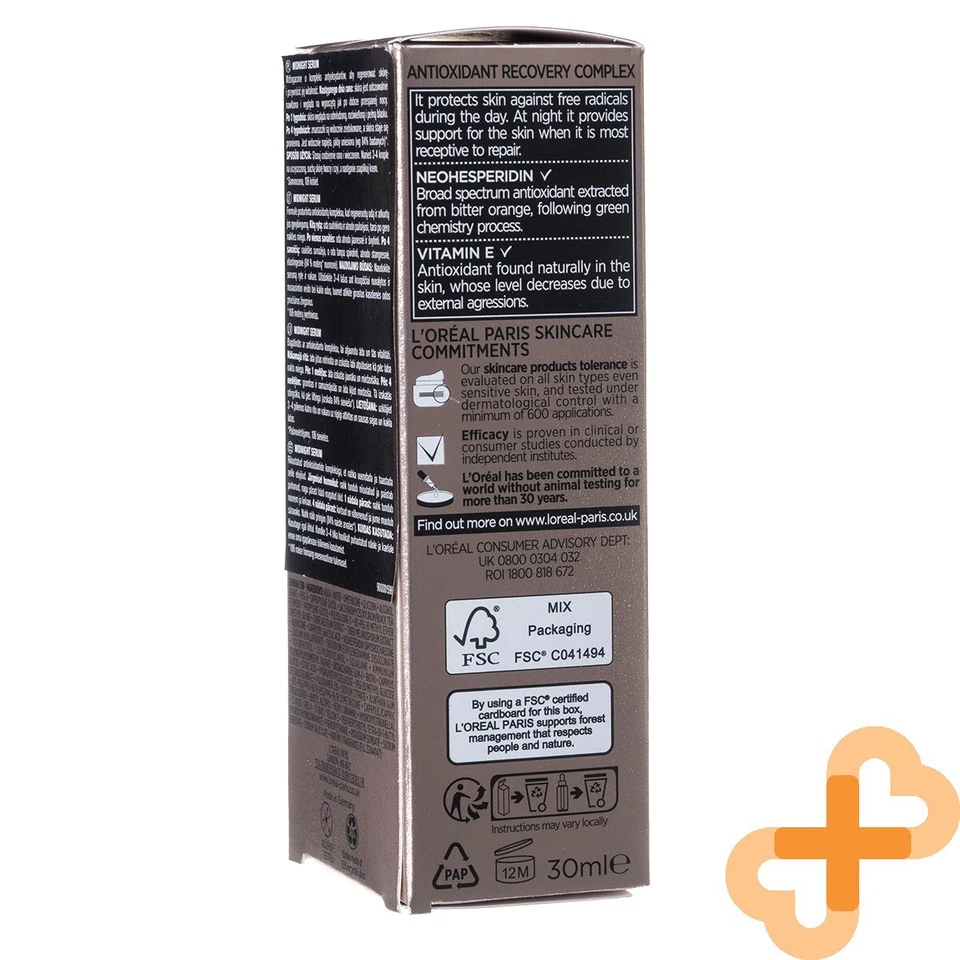 L'OREAL PARIS AGE PERFECT Cell Renew Regenerierendes Nachtserum Anti-Aging 30ml - Bild 4 von 4