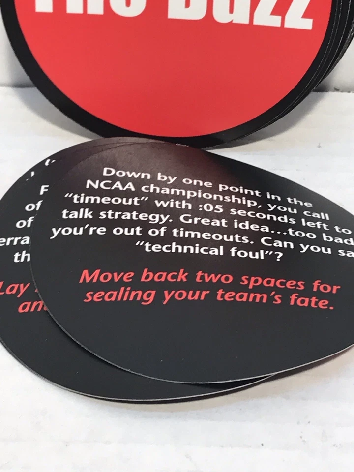 2005 Scene It Sports DVD Trivia Game THE BUZZ Replacement 30 Card Set - Image 2 of 3