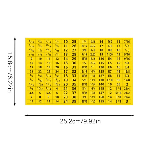 180 Pcs/set Master Socket Quick & Easy Reminder Label Stickers Chrome Decal Tags - Bild 3 von 13