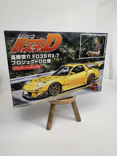 1:24 Scale Aoshima Initial-D Set Of 3 Models. AE86, FC3S RX- 7 & FD3S RX-7 - Picture 12 of 24