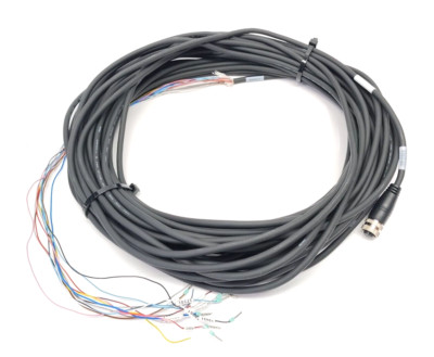 Keyence GS-P12C20 Safety Interlock Switch Connection Cable M12 12-Pin Female 20m