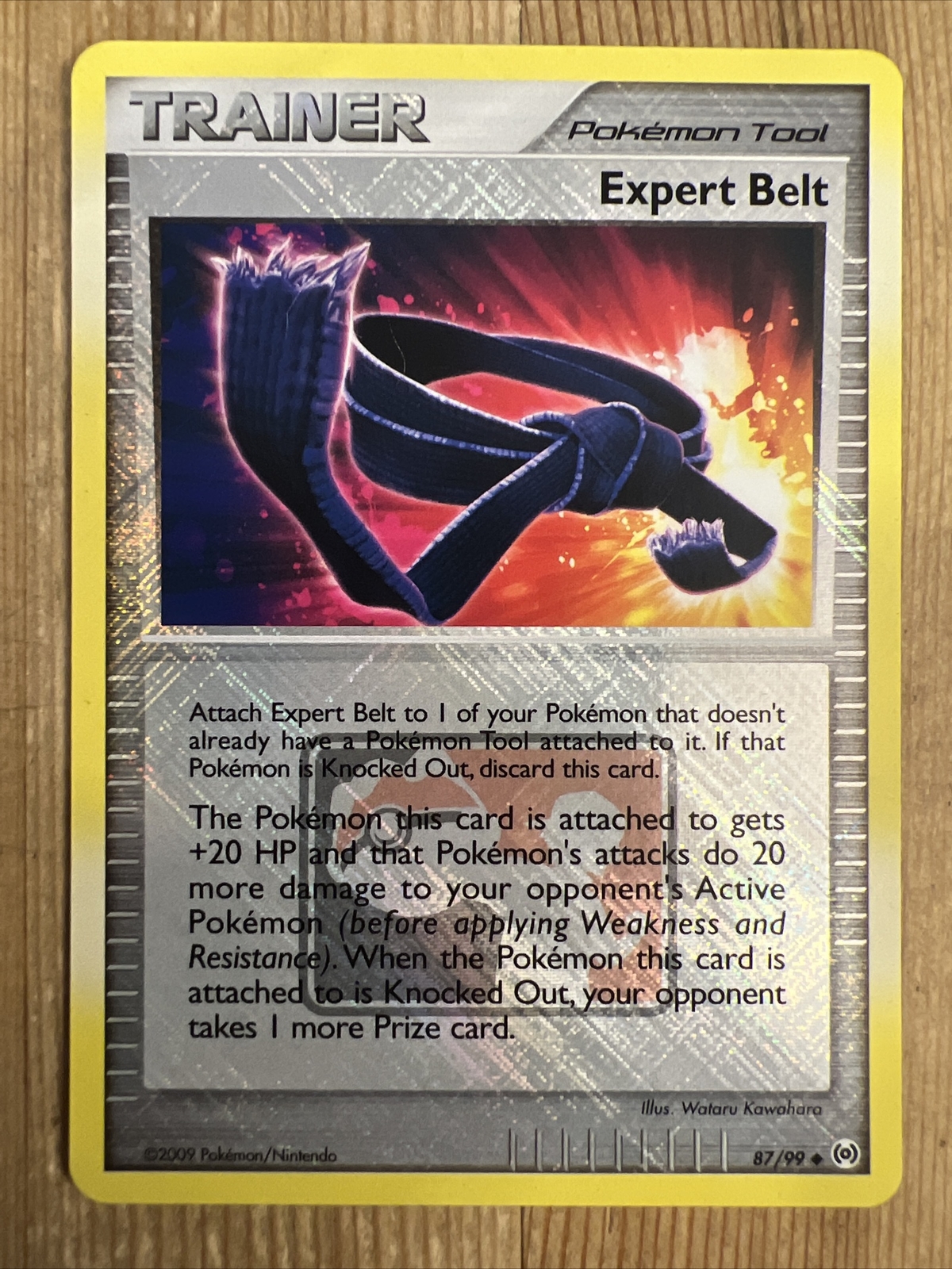 1X Expert Belt - 87/99 (League Promo) - League & Championship Cards - LP