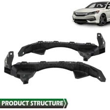 2X Headlight Bracket Mounting Support LH&RH Fit For 2013-17 Honda Accord Sedan