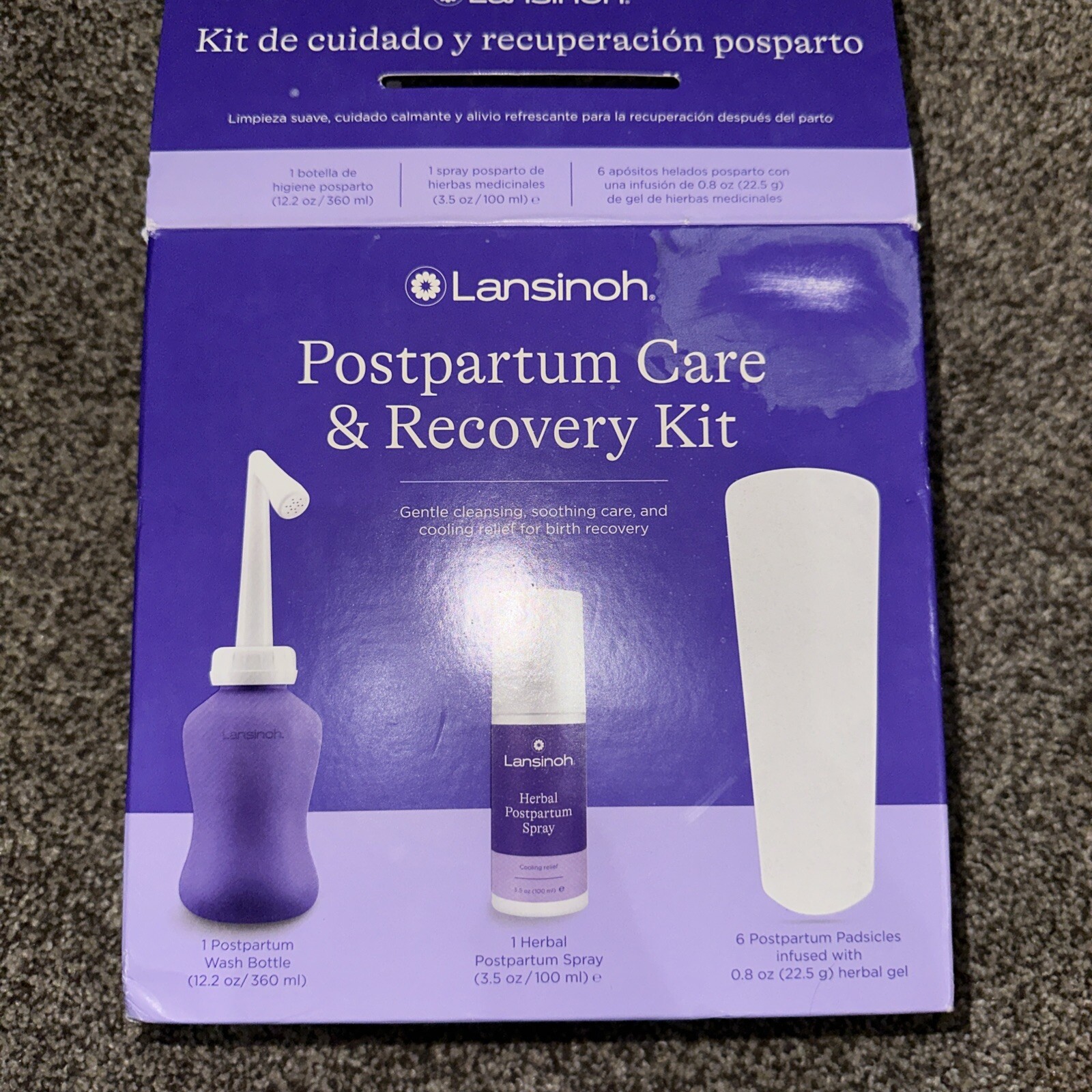 Lansinoh Postpartum Care & Recovery Kit. Postpartum Care Kit Exp.  01/2027