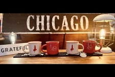 Maker's Mark Whiskey Bourbon Campfire Mug Cup Tan Red Speckles (5 Available)