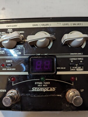 VOX StompLab SL1G Modeling Guitar Floor Multi-Effects Pedal body only