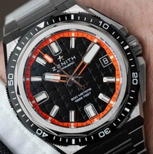 Orologio uomo ZENITH EXTREME DIVER El Primero ref. 95.9600.3620/21.I300 NUOVO