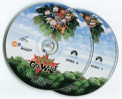 2003 Rugrats Go Wild - Original Video CD VCD Set Collectible