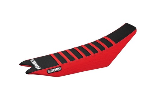 2013-2019 BETA 125 250 300 450 Seat Cover  RED SIDES / BLACK TOP / RED RIBS #165 - Picture 1 of 3