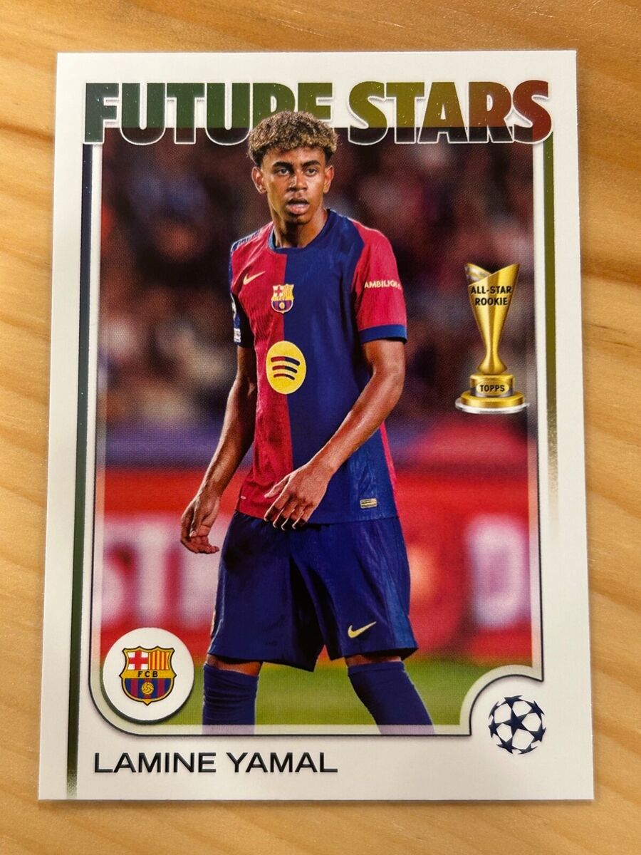 2024-25 Topps UEFA Club Competitions Soccer #127 Lamine 2024-25 Topps UEFA Club Competitions Soccer #127 Lamine