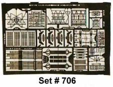 Tom's Model 706 x 1/700 WWII US Assorted Radar Equipment Detail Set