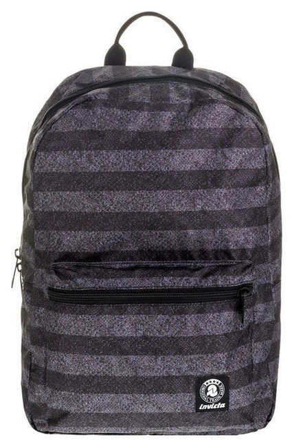 Zaino Packable Backpack Invicta Morbido Nero richiudibile Stripes Texture  Cartel | Acquisti Online su eBay
