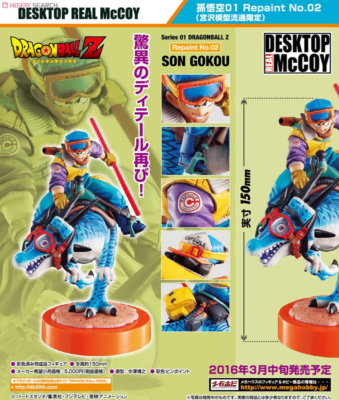 DESKTOP REAL McCOY Dragon Ball Z Son Goku 01 Repaint Ver. 02