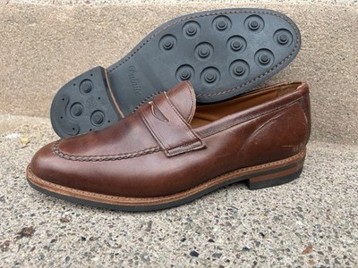 Купить allen edmonds byron cognac brown 2034 cap toe men s  display picture 2