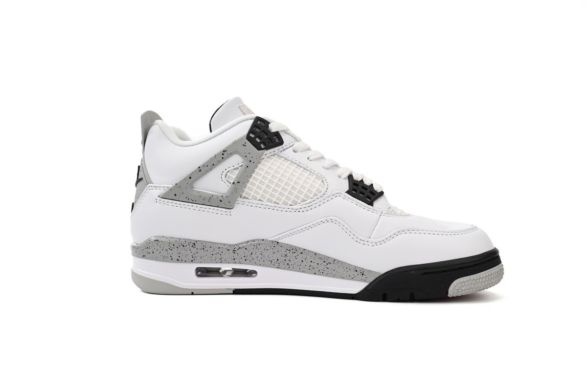 Size 8.5 - Jordan 4 Retro OG Mid White Cement for sale online | eBay