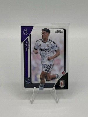 Josh King RC 2025 Topps Chrome Premier League Fulham Rookie #91