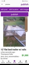Big Tex Trailer 12 New Boards,tires, Bearings...