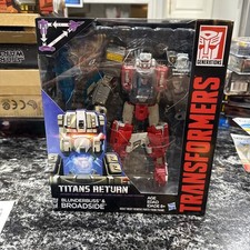 Transformers Generations Titans Return Voyager Class Broadside and Blunderbuss