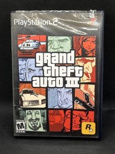 Grand Theft Auto III PS2 PlayStation 2 CIB Complete w/ Manual GTA 3