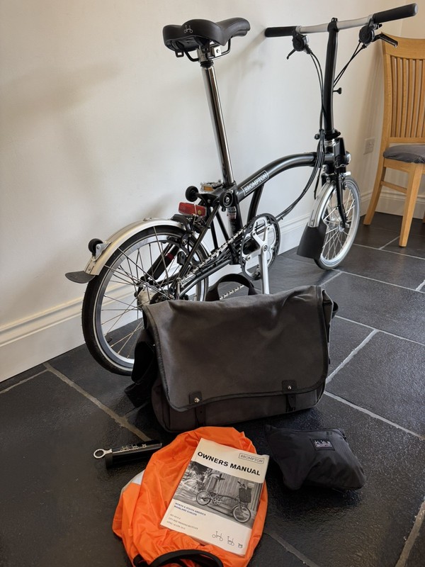 brompton folding bike 6 speed - Barely Used!  