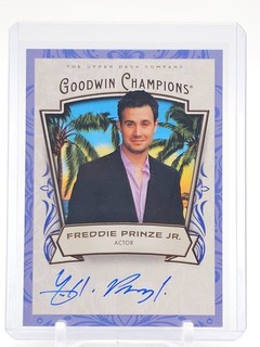 FREDDIE PRINZE JR. 2026 UPPER DECK GOODWIN CHAMPIONS AUTO #A JR Q4920