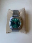 Seiko Vintage Automatic 7005-7000 17J Green Dial  Mens Watch