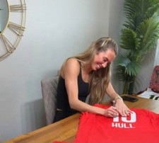 Lexie Hull Signed Indiana Fever Custom Red Basketball Jersey Auto SWAU COA 🔥