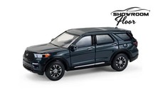 Ford Explorer 2024 Pierre Bleue Échelle 1:64 Greenlight 68070D