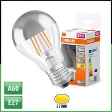 OSRAM LED Lampe E27 A60 6,5W (50W) 650lm 2700K Warmweiß 300° Retrofit MIRROR