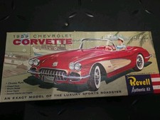 Vintage Revell Model Kit - 1959 Chevrolet Corvette H1232139 125 Scale