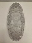 Imperial Glass “Nucut” Celery Dish Hobstars, Pinwheel, Sawtooth Edge,Glass Feet — photo 4