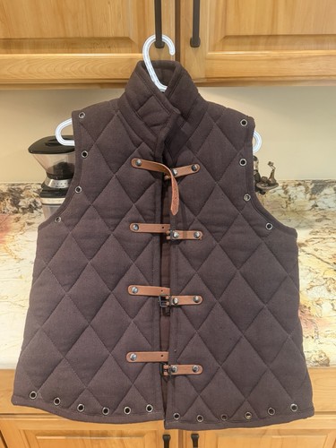 Medieval Collectibles Arthur Padded Gambeson - Brown, Small. Worn one time.