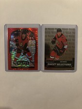 Josh Norris Rookies Lot Of 2 Ottawa Senators 2020-21 Red Rainbow & Sweet Select