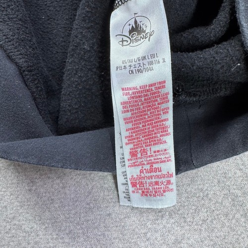 Walt Disney World Mickey Sweatshirt Adult L Black Boxy Fit Crewneck Distressed - Bild 4 von 15