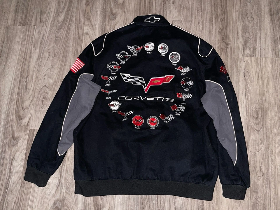 Chevrolet Corvette Black Twill Jacket -Special Edition- - Image 4 of 4