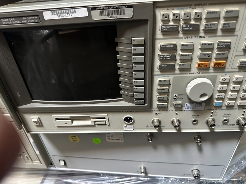 HP 89441A VECTOR SIGNAL ANALYZER DC-2650MHz WITH RF SECTION